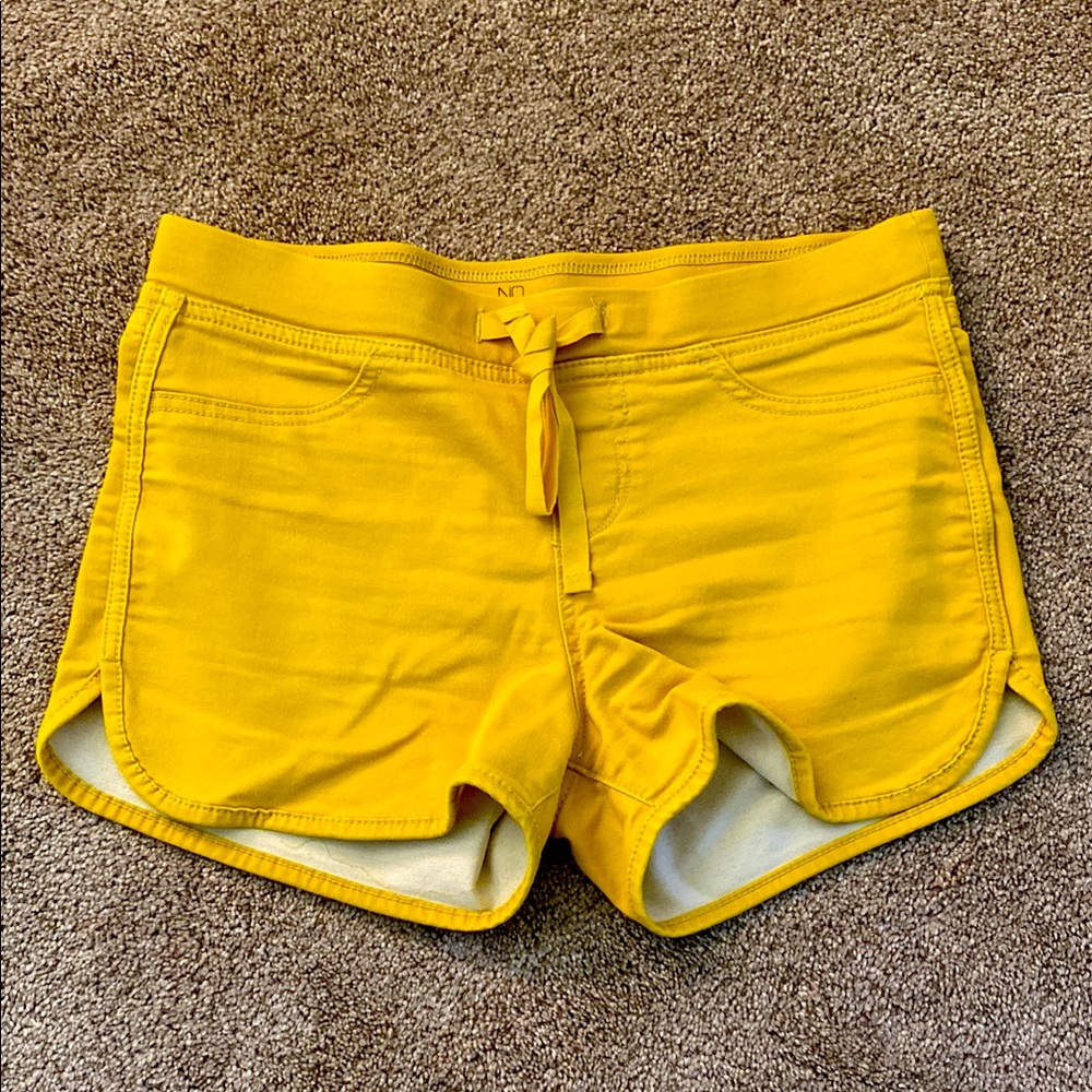 Yellow Retro Shorts